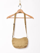 【2色展開】ミニ キャンバス ショルダーバッグ キャメル