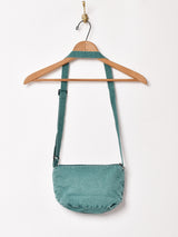 【2色展開】ミニ キャンバス ショルダーバッグ ミント