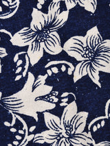 花柄 フロントボタン ロングスカート