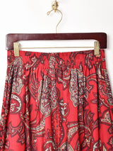 アメリカ製 総柄 フレアスカート