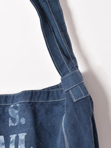 【2色展開】後染め ニュースペーパーバッグ