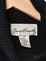 タートルネック ニットワンピース