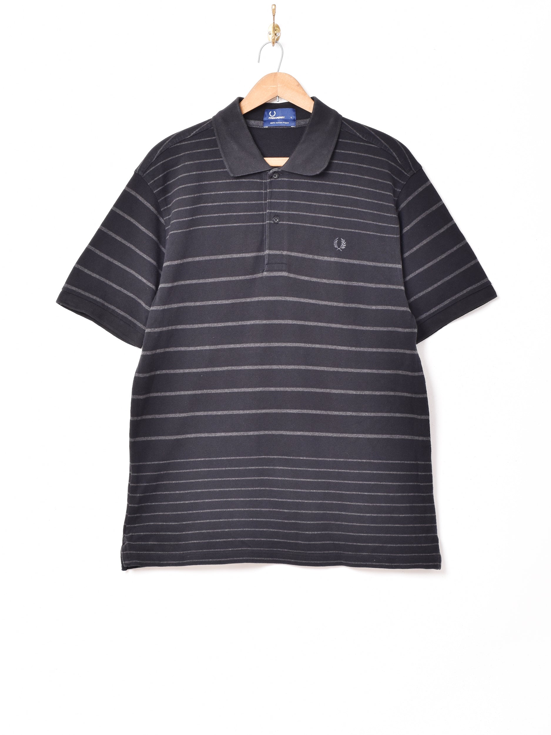 FRED PERRY ボーダ—柄 ポロシャツ – 古着屋Top of the Hillのネット