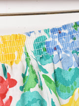 花柄 テープ フレアスカート