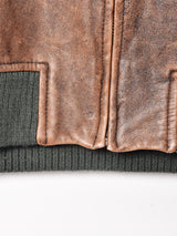 Tommy Hilfiger レザー×ニット ジャケット