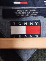 Tommy Hilfiger レザー×ニット ジャケット