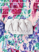 アメリカ製 花柄 フレアスカート