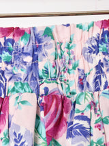 アメリカ製 花柄 フレアスカート