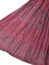 インド製 花柄 インド綿スカート