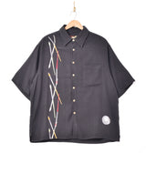 ビリヤード刺繍 半袖シャツ