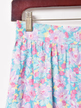 花柄 フレアスカート