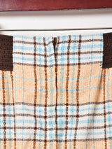 チェック マキシスカート