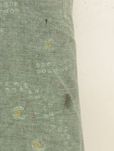 総柄 マキシ丈 ラップスカート