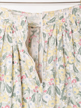 花柄 フレアスカート