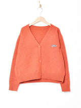 【3色展開】 ワンポイントカーディガン 1968