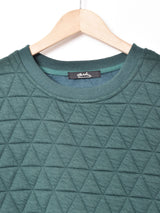 【3色展開】Meridian キルティングスウェットシャツ