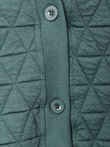 【4色展開】Meridian キルティングカーディガン