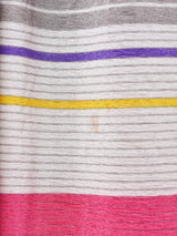 フランス製 ボーダー スリーブレスワンピース