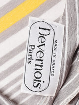 フランス製 ボーダー スリーブレスワンピース