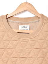 【4色展開】Backers キルティングスウェットシャツ