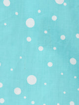 ドット柄 スリーブレスワンピース