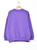 【4色展開】Backers キルティングスウェットシャツ