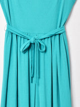 マキシ丈 キャミソールワンピース