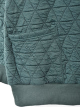 【4色展開】Backers キルティングスウェットシャツ