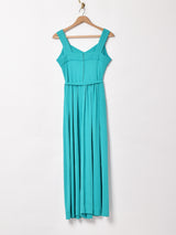 マキシ丈 キャミソールワンピース