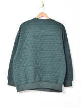 【4色展開】Backers キルティングスウェットシャツ