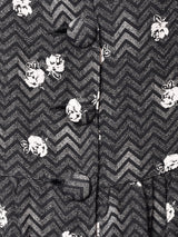 イタリア製 総柄 フロントボタン キャミソールワンピース