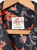 Jailhouse Rock 総柄半袖シャツ