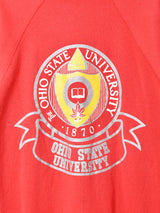 アメリカ製 カレッジプリント スウェットシャツワンピース