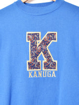 アメリカ製 刺繍 スウェットシャツ