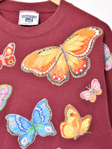 アメリカ製 Lee バタフライ デザインスウェットシャツ