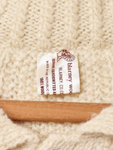 アイルランド製 blarney woollenmills アランカーディガン