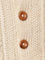 アイルランド製 blarney woollenmills アランカーディガン