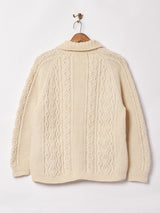 アイルランド製 blarney woollenmills アランカーディガン