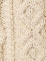 アイルランド製 blarney woollenmills アランカーディガン