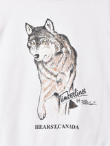 カナダ製 アニマルプリント スウェットシャツ