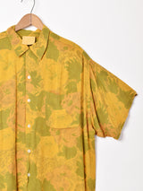花柄 半袖シャツ
