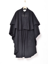 チャイナボタン ポンチョコート