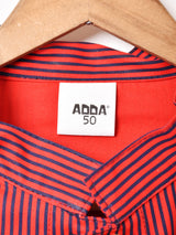 スタンドカラー ストライプ ワークジャケット