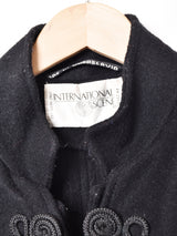 チャイナボタン ポンチョコート