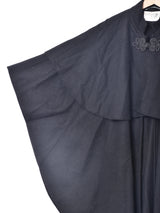 チャイナボタン ポンチョコート