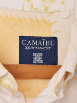 総柄 半袖シャツ