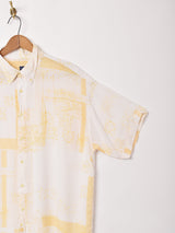 総柄 半袖シャツ