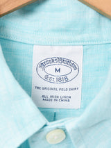 Brooks Brothers 長袖 リネンシャツ サックスブルー