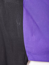 スタンドカラー バイカラー 半袖シャツ