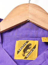 スタンドカラー バイカラー 半袖シャツ